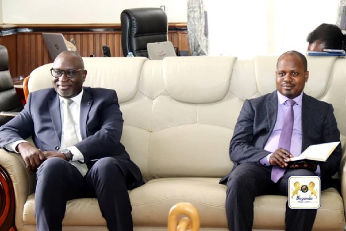 Hon. Robert Waggwa Nsibirwa and Hon. Isreal Kitooke, the Information Minister